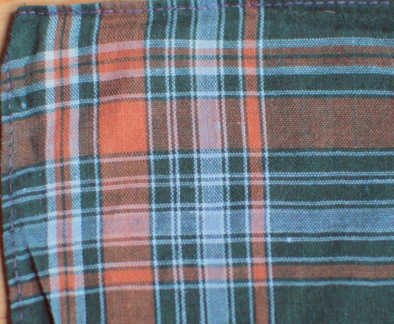 Tissu madras antillais traditionnel